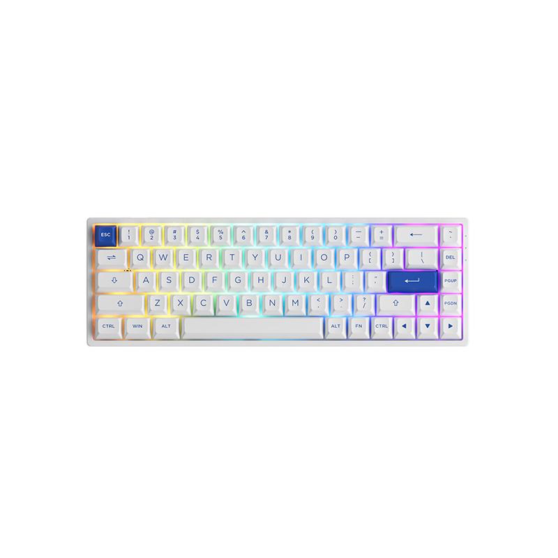 AKKO 3068B PLUS BLUE ON WHITE PINK