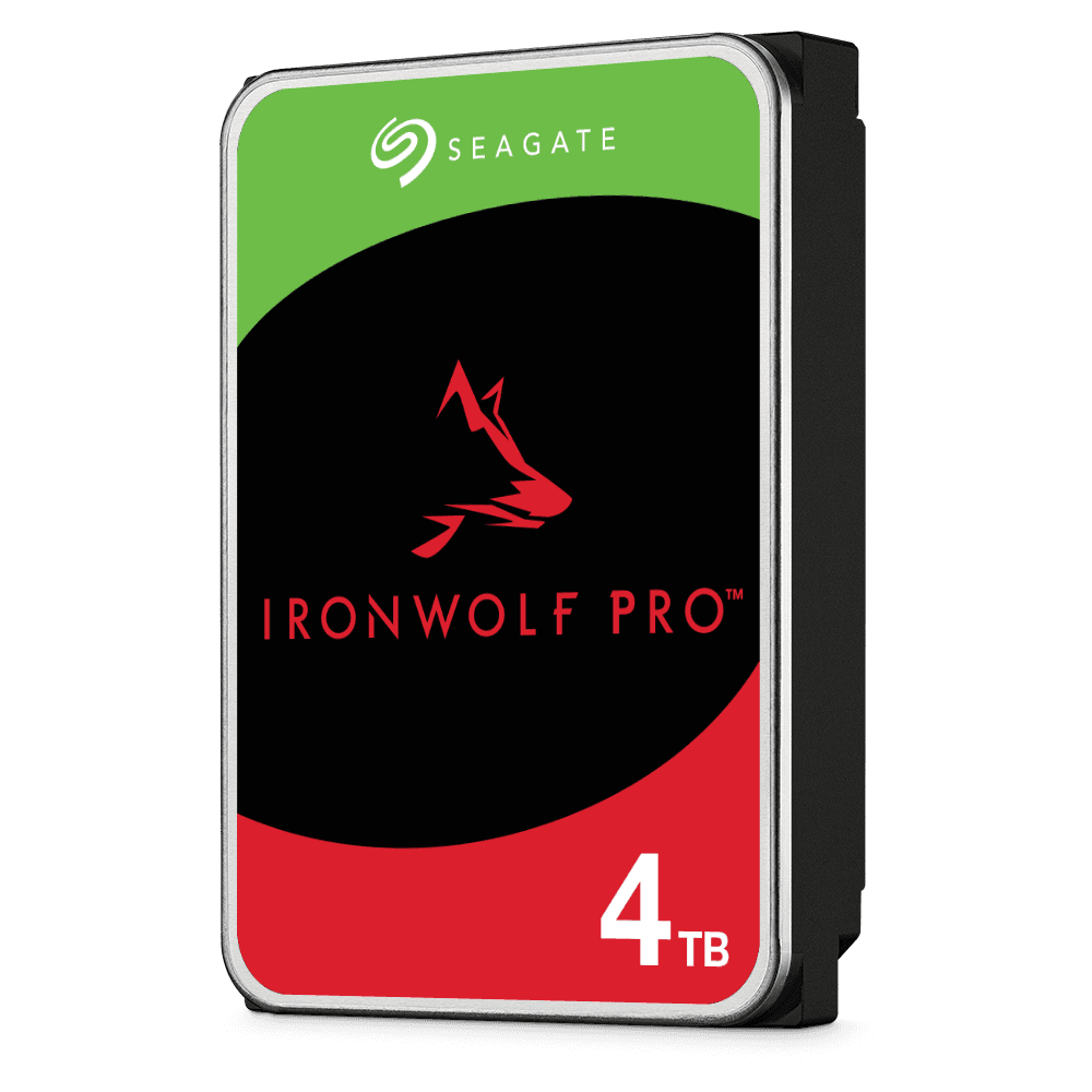 SEAGATE IRONWOLF PRO 4TB 7200RPM 128MB SATA 6GB/S