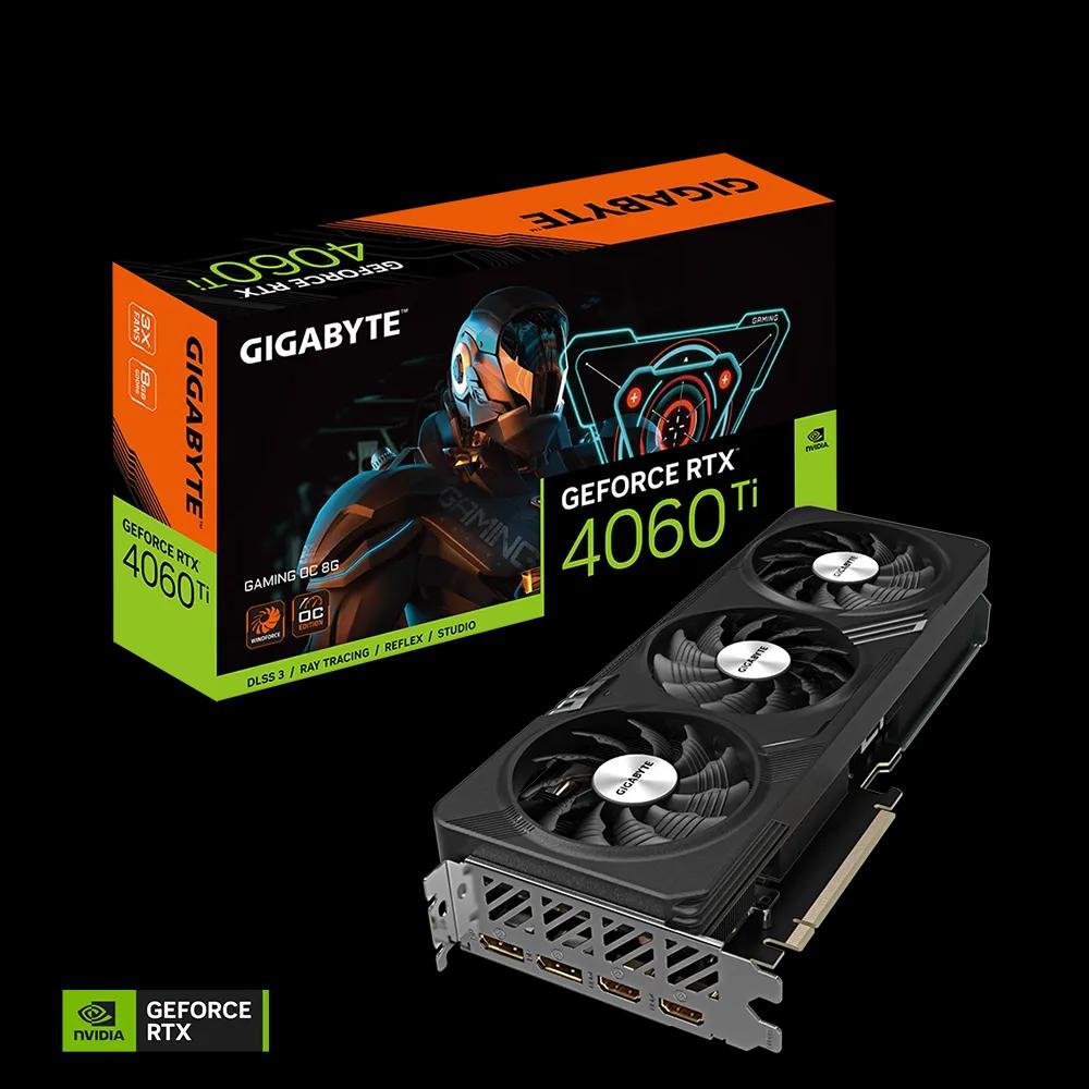 GIGABYTE RTX4060TI GAMING OC 8G GDDR6