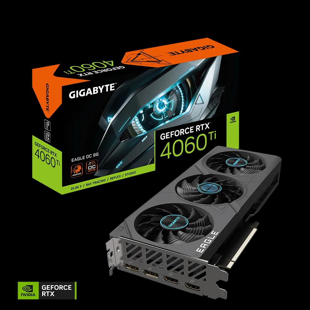 GIGABYTE RTX4060TI EAGLE OC 8G GDDR6