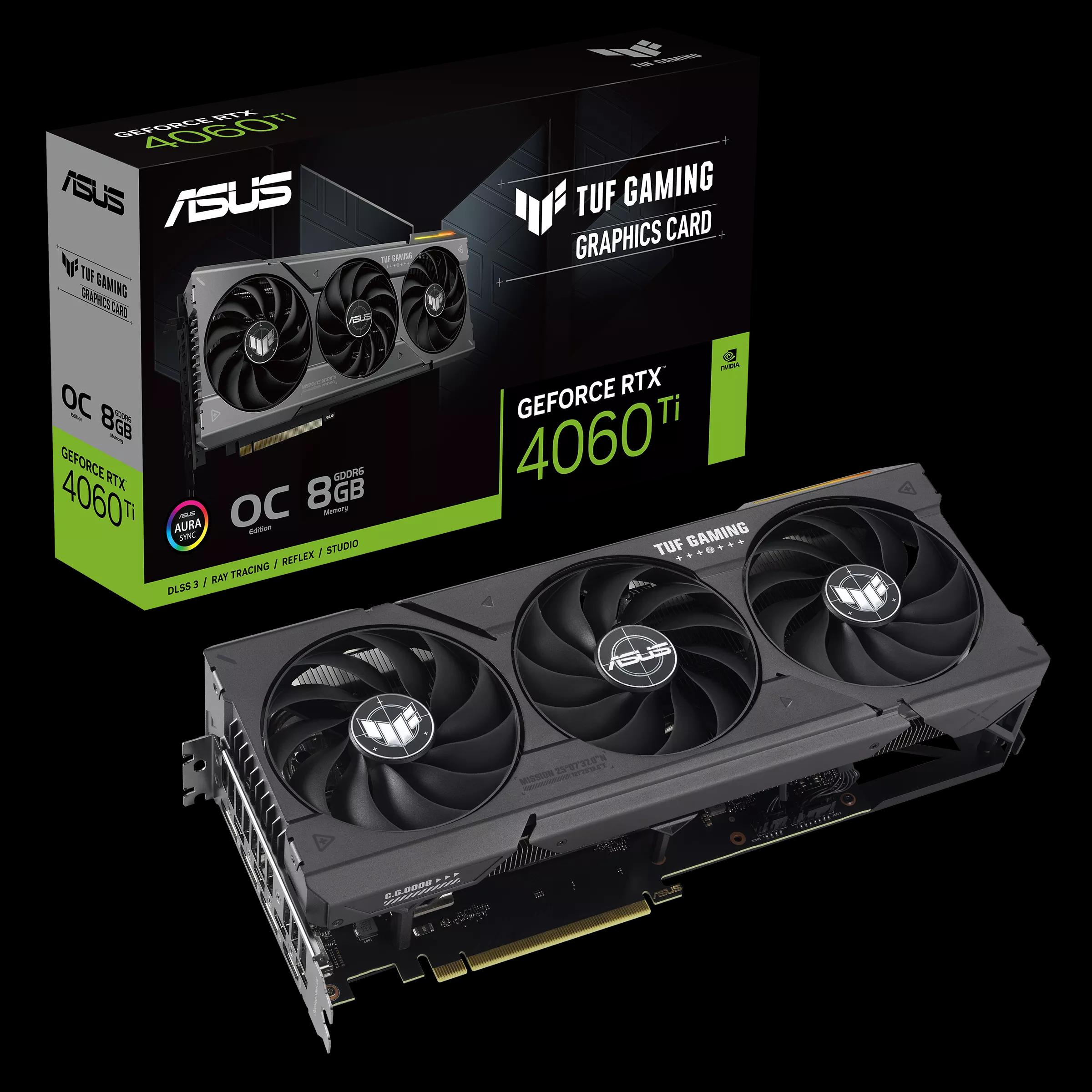 ASUS TUF GAMING RTX4060TI OC 8G GDDR6