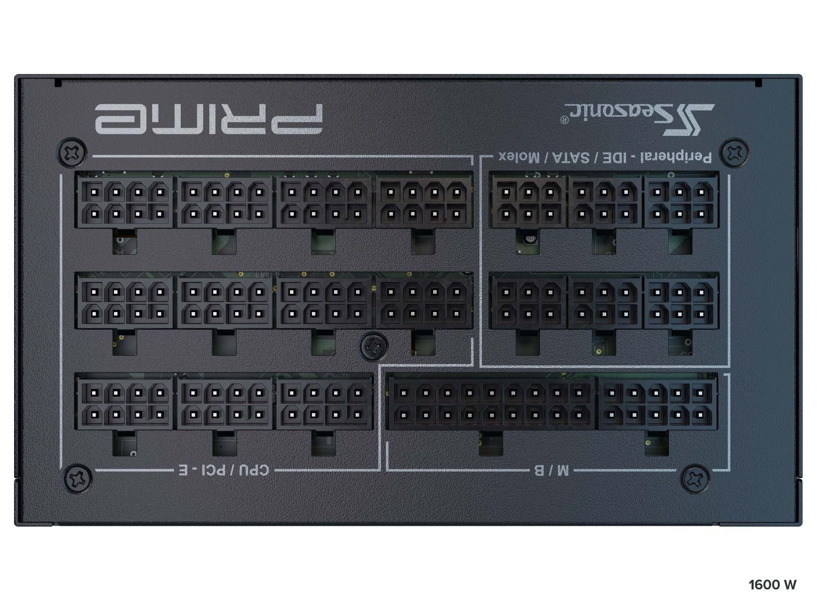 SEASONIC PRIME PLATINUM PX-1600 ATX3.0 PCIE5.0