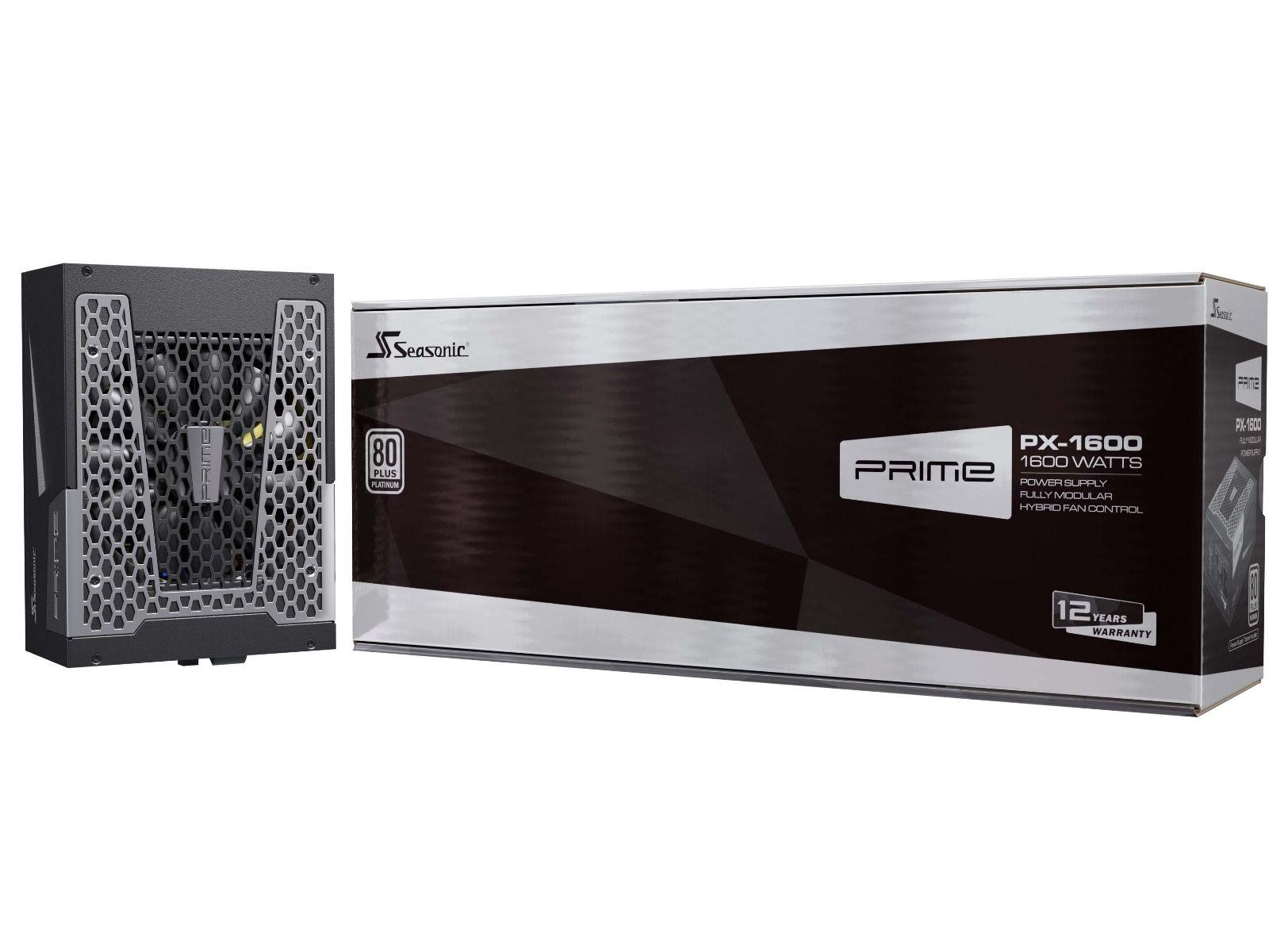 SEASONIC PRIME PLATINUM PX-1600 ATX3.0 PCIE5.0