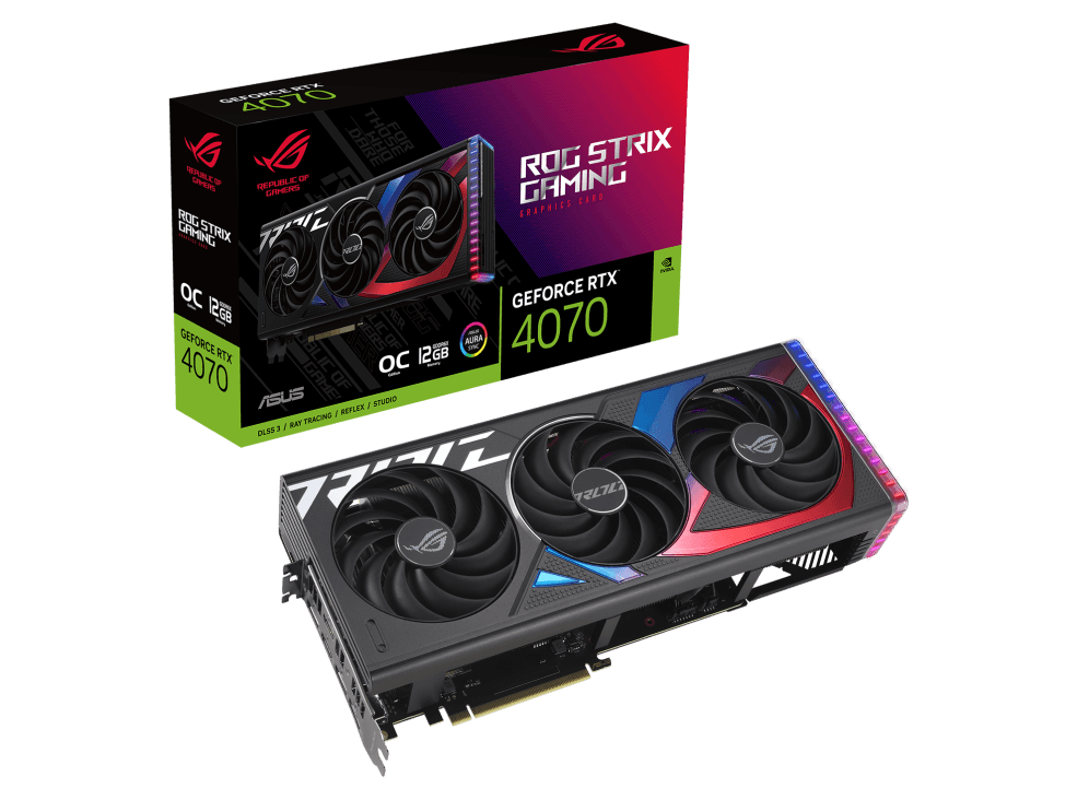 ASUS ROG STRIX RTX4070 OC 12G GDDR6X GAMING