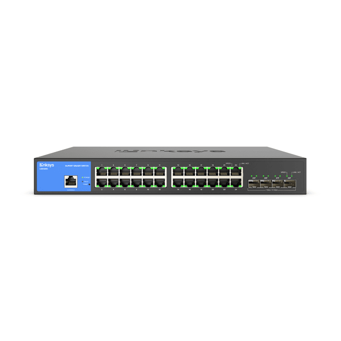 LINKSYS LGS328C 24-PORT SMART SWITCH