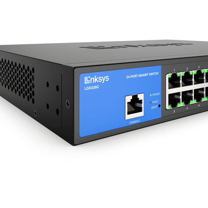 LINKSYS LGS328C 24-PORT SMART SWITCH