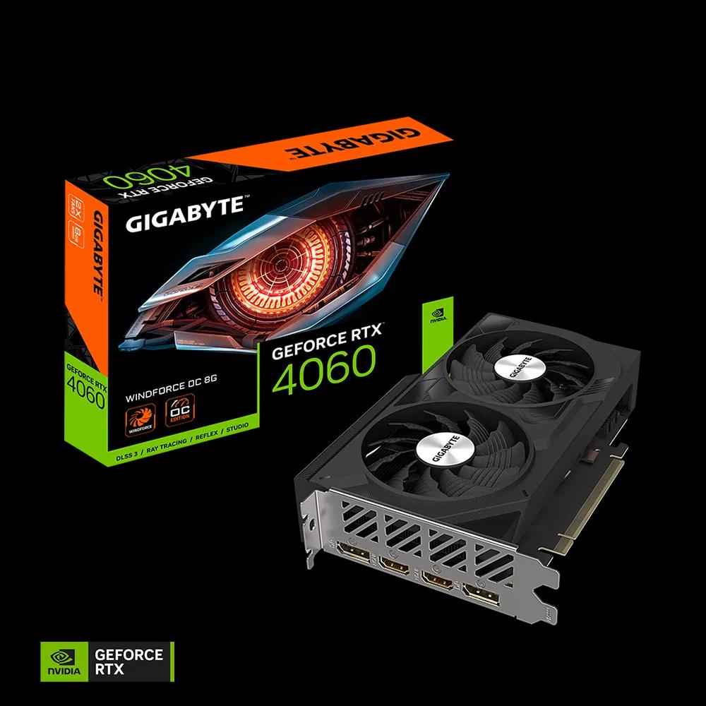 GIGABYTE RTX4060 WINDFORCE OC 8G GDDR6