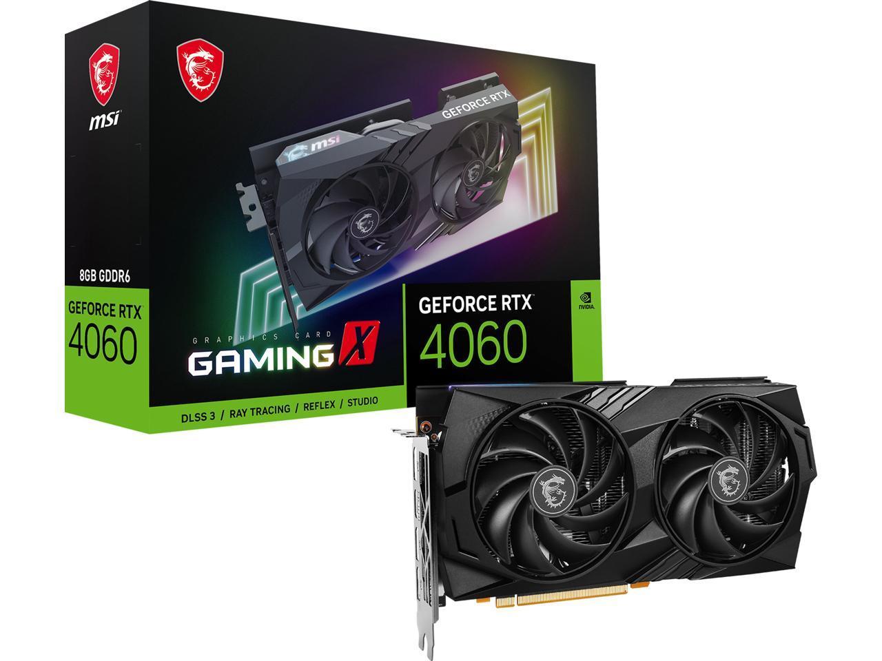 MSI RTX4060 GAMING X 8G GDDR6