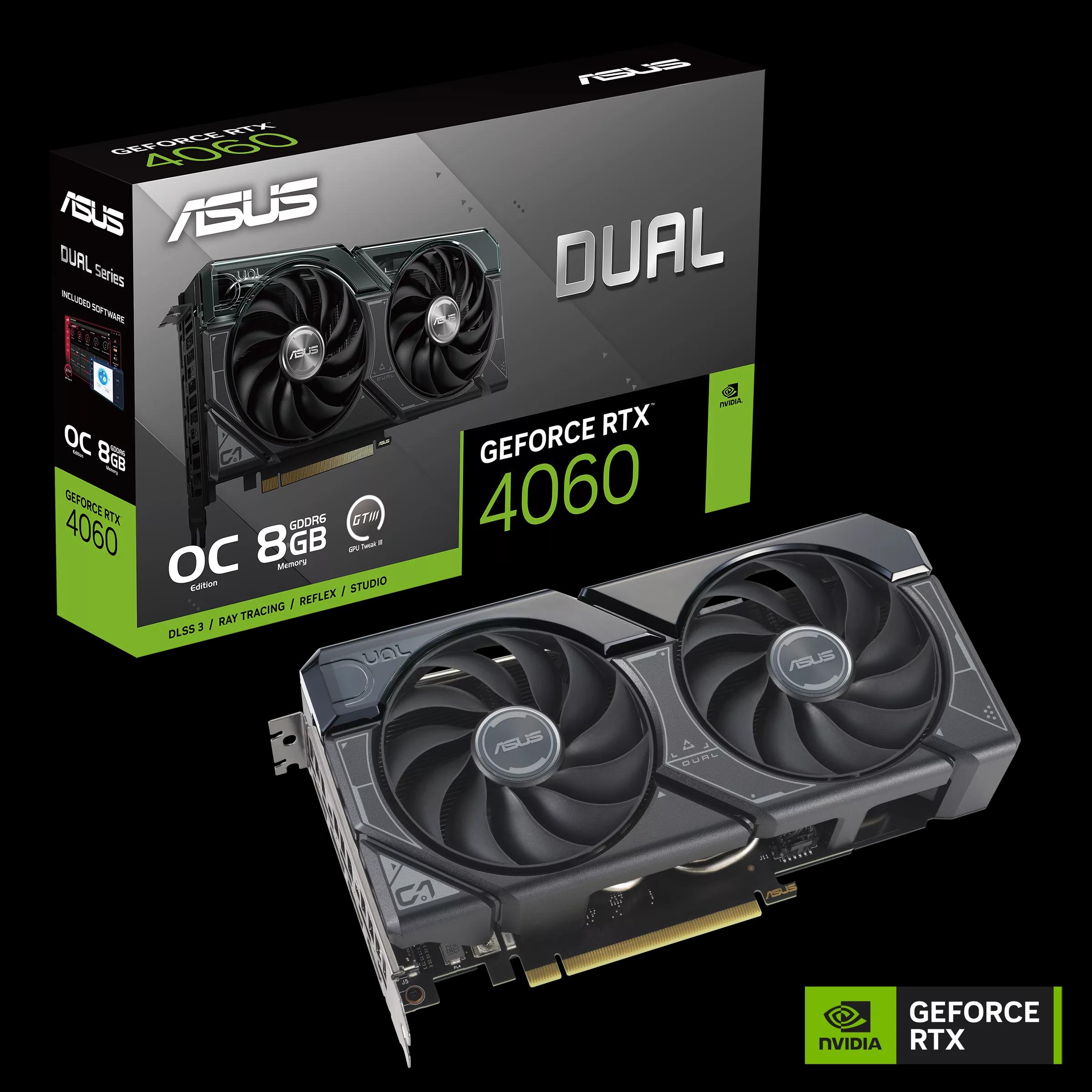 ASUS DUAL RTX4060 OC 8G GDDR6