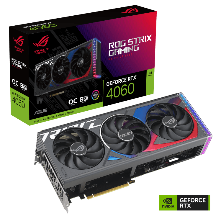 ASUS ROG STRIX RTX4060 OC 8G GAMING GDDR6