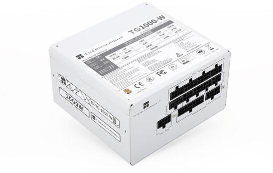 THERMALRIGHT TG-1000W 80GOLD FM ATX3.0 PCIE5.0 WHITE