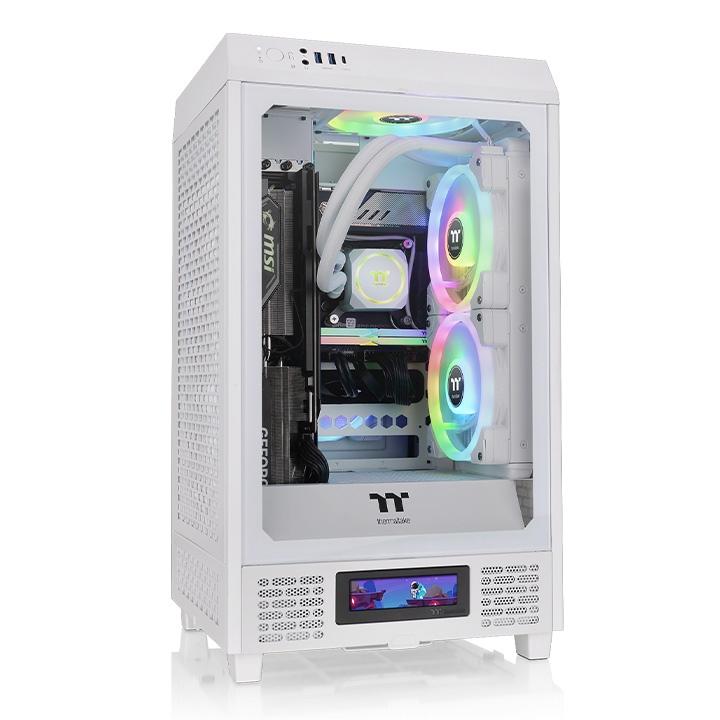 THERMALTAKE THE TOWER 200 CASE (SNOW) CA-1X9-00S6WN-00
