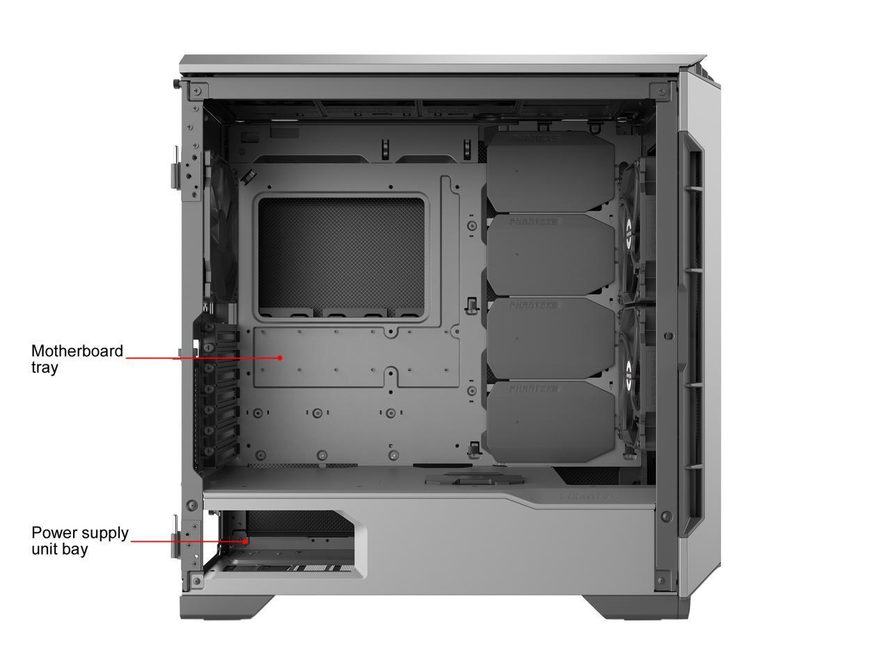 PHANTEKS ECLIPSE P600S SILENT ATX CASE GREY