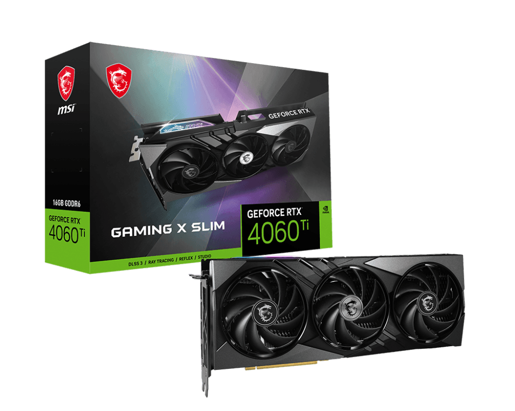 MSI RTX4060TI GAMING X SLIM 16GB GDDR6