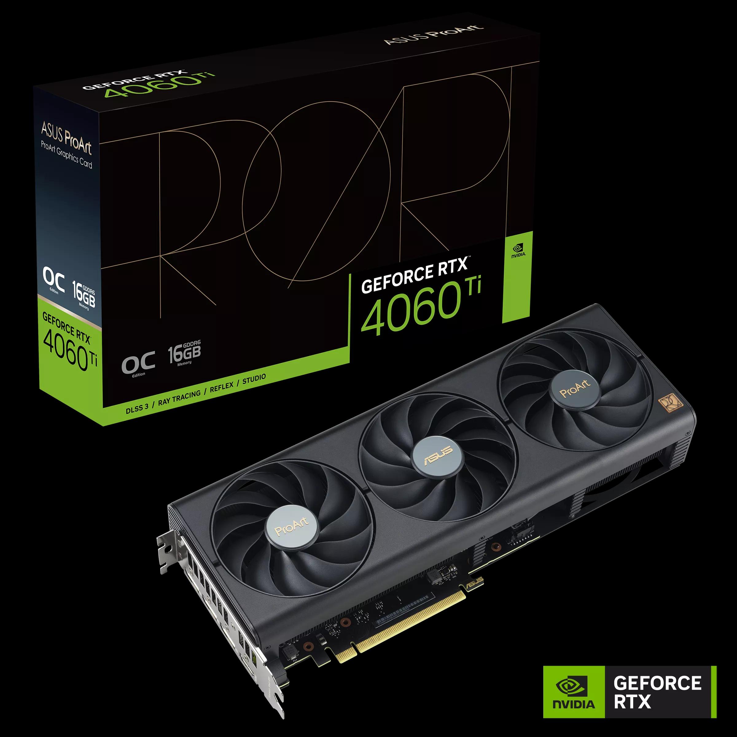 ASUS PROART RTX4060TI 16GB GDDR6 OC