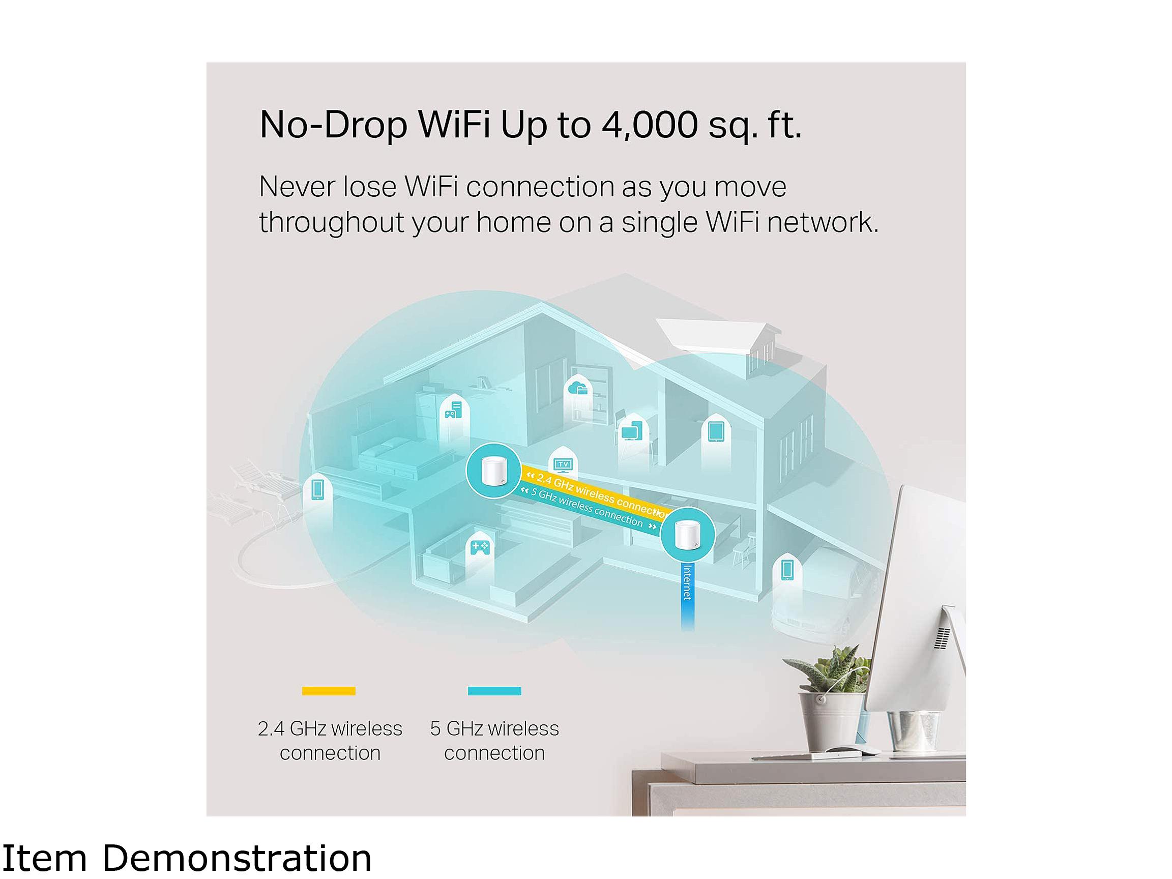 TP-LINK DECO X20 (3-PACK) WHOLEHOME WIFI6