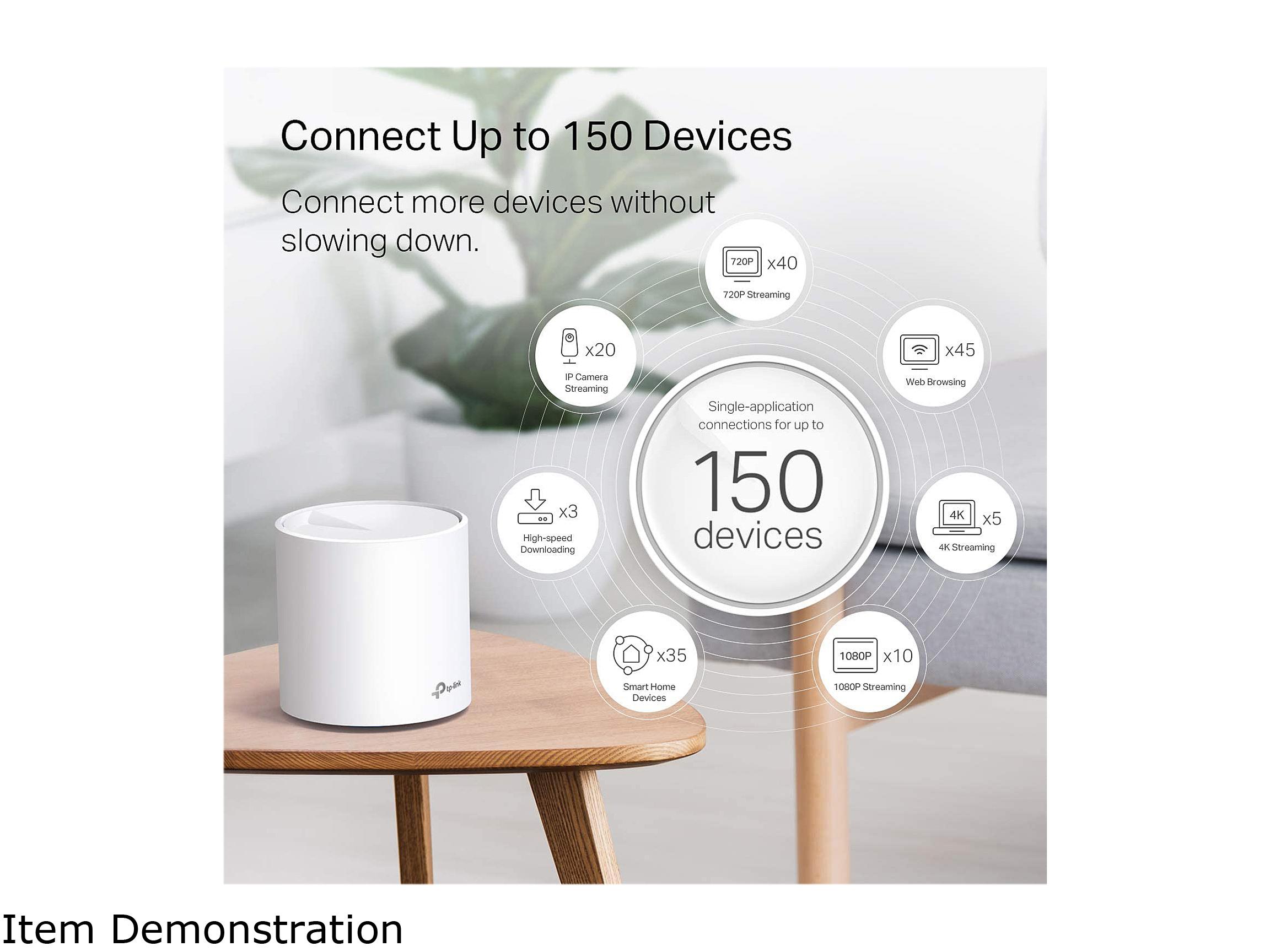 TP-LINK DECO X20 (3-PACK) WHOLEHOME WIFI6