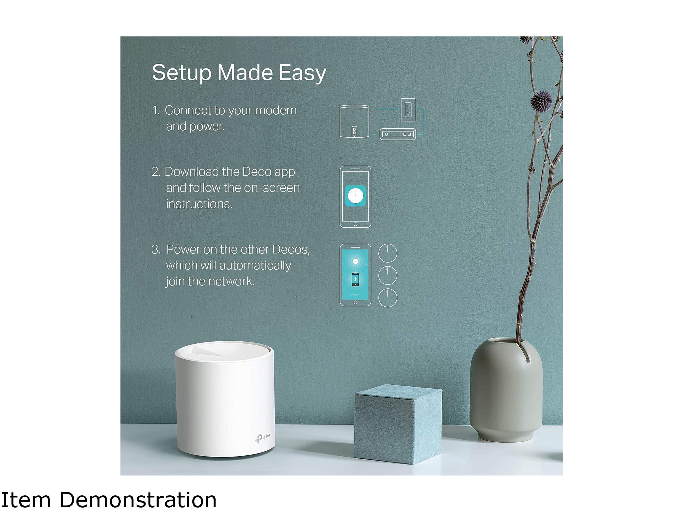 TP-LINK DECO X20 (3-PACK) WHOLEHOME WIFI6