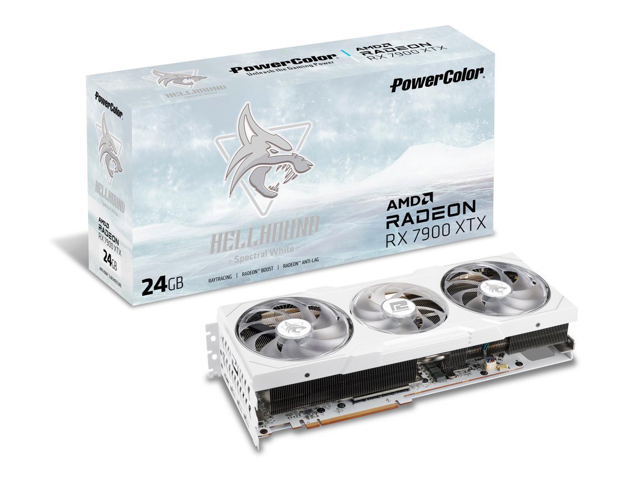 POWERCOLOR RX7900XTX HELLHOUND SPECTRALWHITE 24GB DDR6