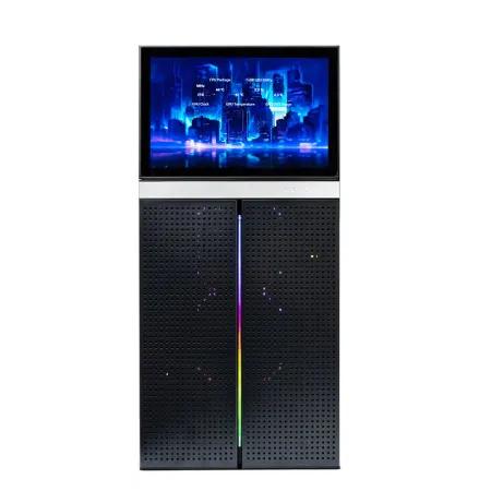 VALKYRIE 02 ATX BASIC CASE W/10.1" TOUCH SCREEN BLACK