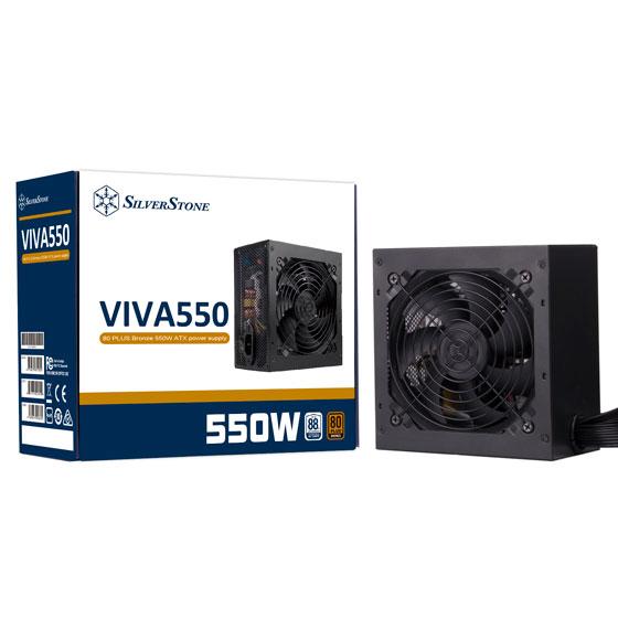 SILVERSTONE VIVA 550 BRONZE EPS8PIN X2