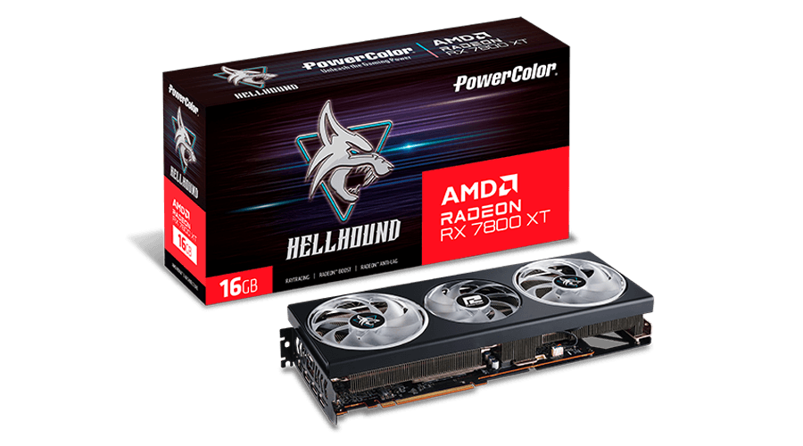 POWERCOLOR HELLHOUND RX7800XT 16GB GDDR6