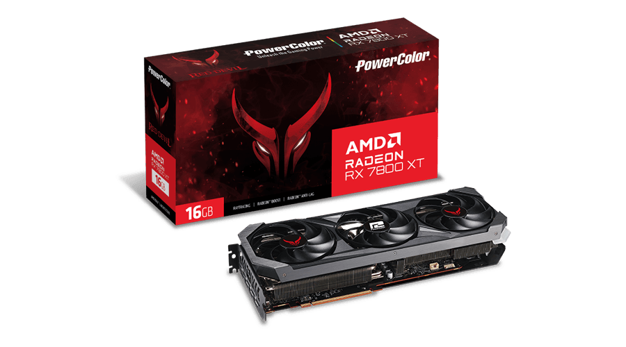 POWERCOLOR RED DEVIL RX7800XT 16GB GDDR6