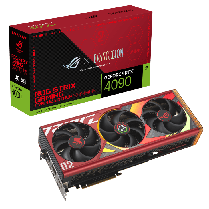 ASUS ROG STRIX RTX4090 OC 24G GDDR6X EVA-02 EDITION