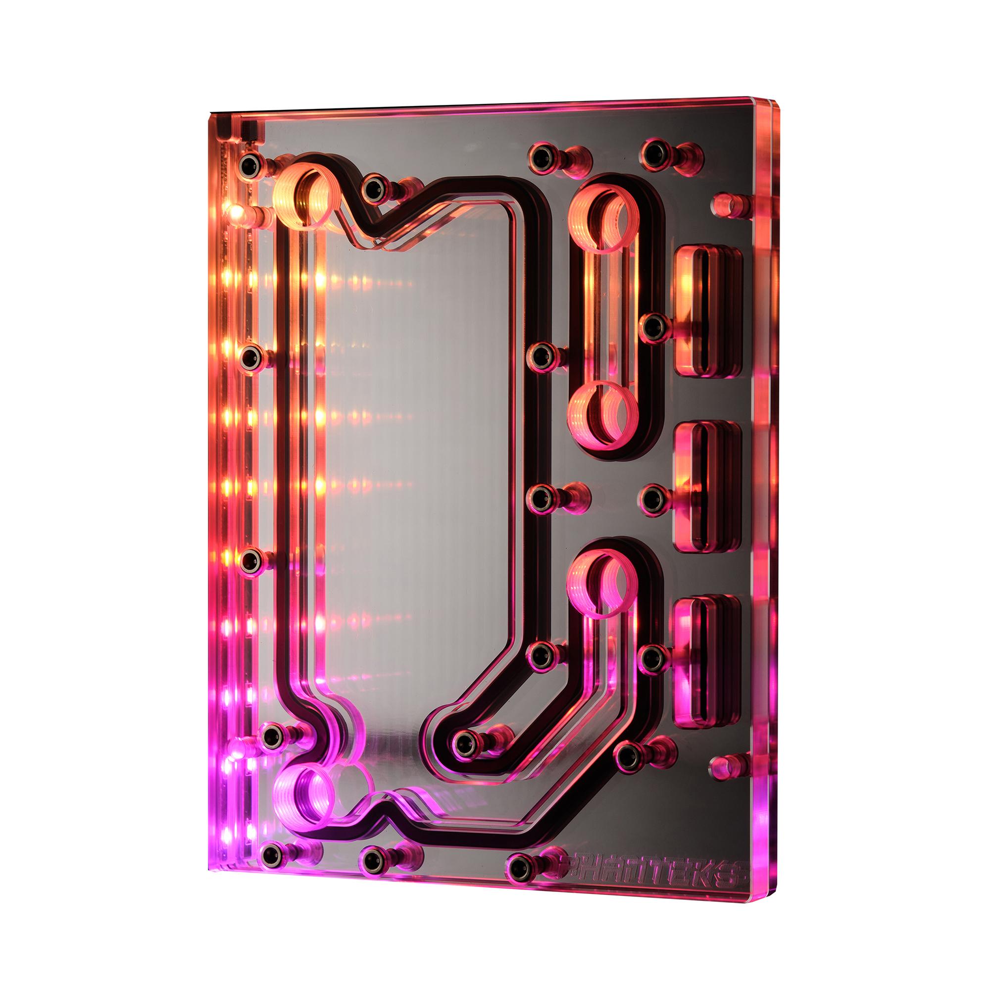 PHANTEKS D120 DISTRO PLATE MIRROR ACRYLIC BACKPLATE DRGB