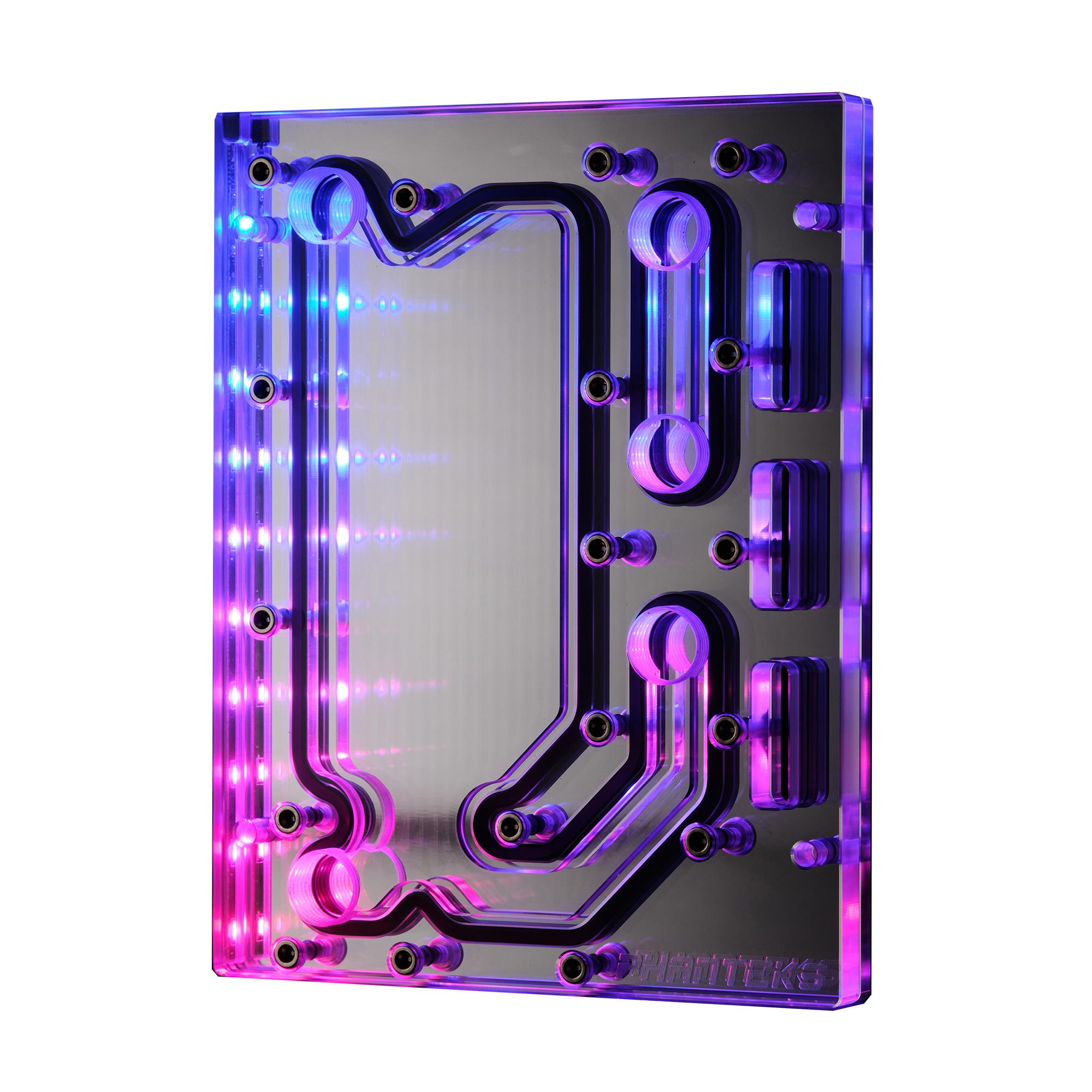 PHANTEKS D120 DISTRO PLATE MIRROR ACRYLIC BACKPLATE DRGB