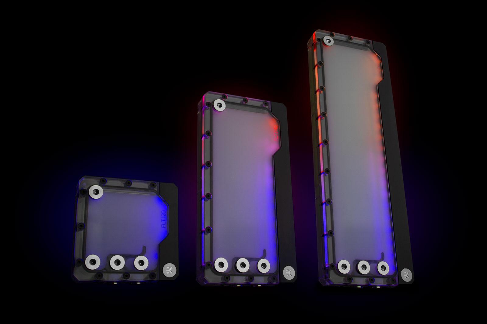 EK QUANTUM KINETIC FLT 240 D5 PWM D-RGB PLEXI