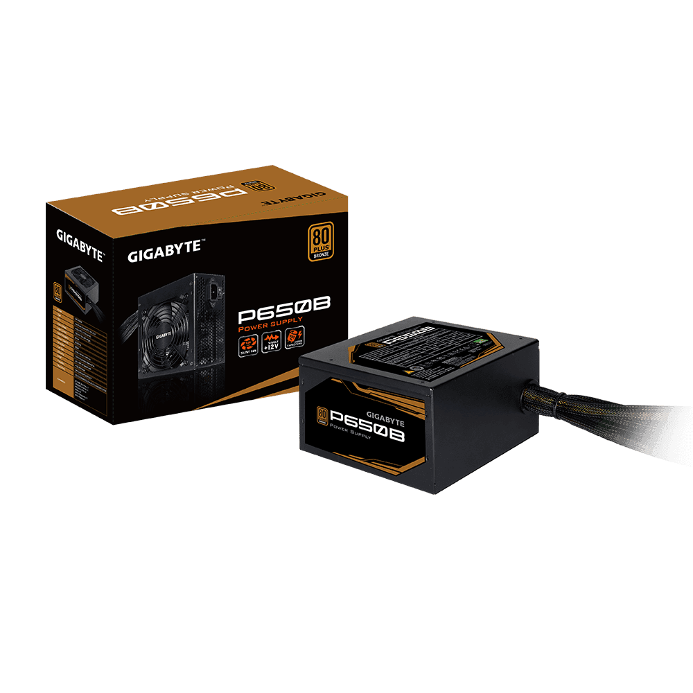 GIGABYTE P650B 80PLUS POWER SUPPLY 80+ BRONZE