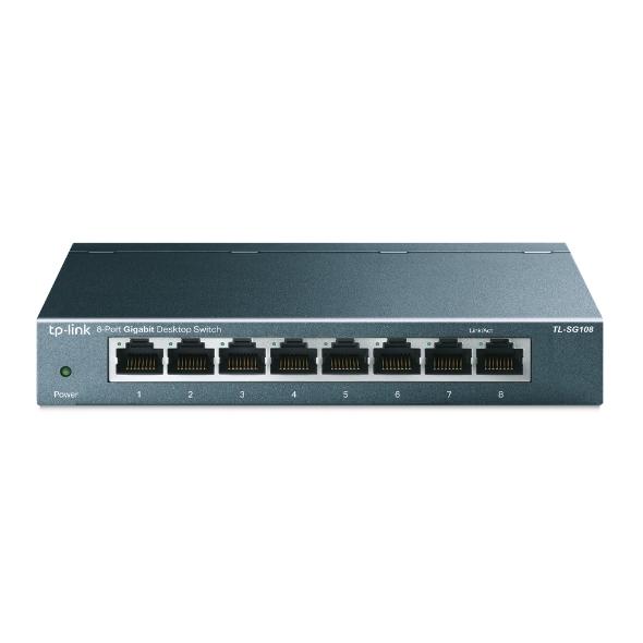 TP-LINK TL-SG108 8-PORT GIGABIT MINI METAL SWITCH