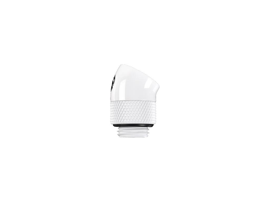 BITSPOWER G1/4"Deluxe White Rotary 30-Degree IG1/4" Extender