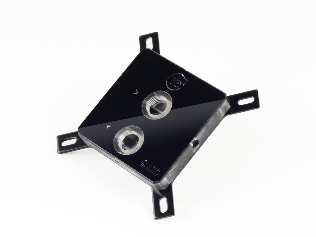 TOUCHAQUA CPU Block Acrylic Clear (2015Q3CPUACI) - Black