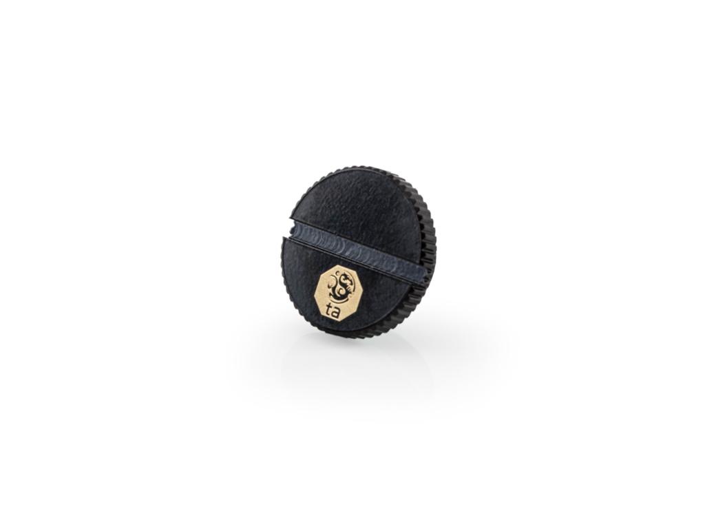 TOUCHAQUA G1/4" Low-Profile Stop Fitting (Glorious Black)