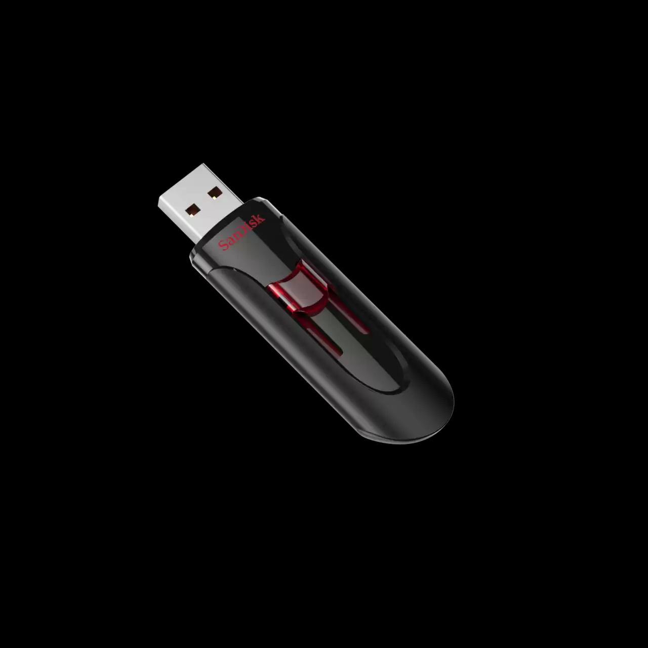 SANDISK 128G Z600 USB DRIVE
