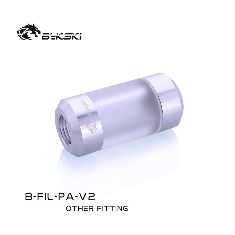 BYKSKI 精品銀色亞克力過濾器
