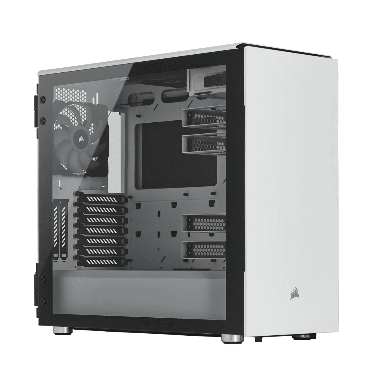 CORSAIR Carbide Series 678C Tempered Glass WH