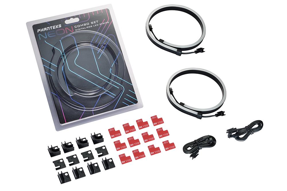 PHANTEKS Neon Digital RGB LED Strip Combo Set (400mm x2)
