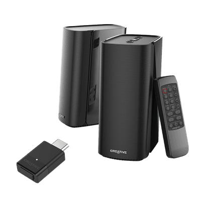 CREATIVE T100 COMPACT HI-FI 2.0 DESKTOP SPEAKERS
