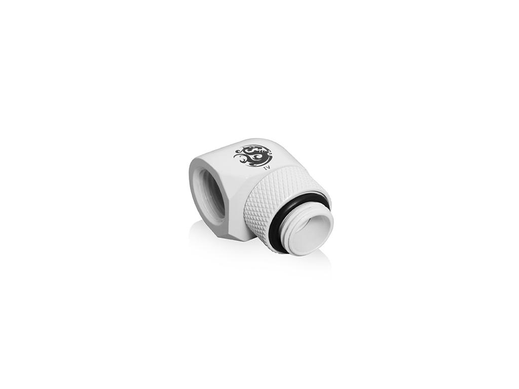 BITSPOWER G1/4"Deluxe White Rotary 90-Degree IG1/4" Extender