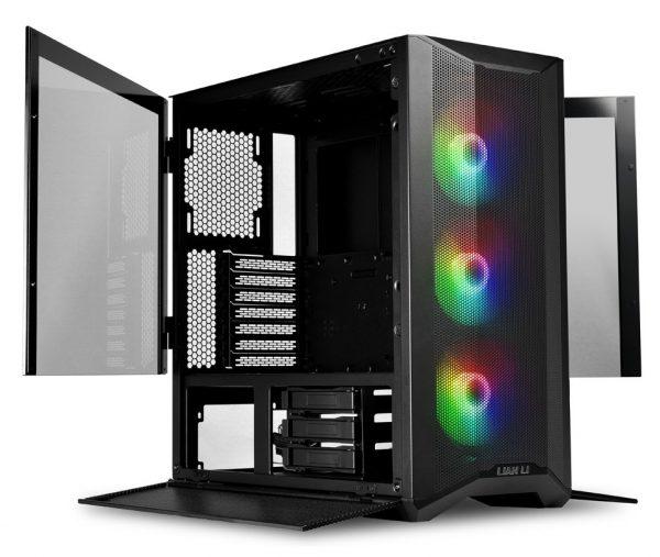 LIAN LI LANCOOL-2 MESH MID TOWER CASE W/DRGB BK