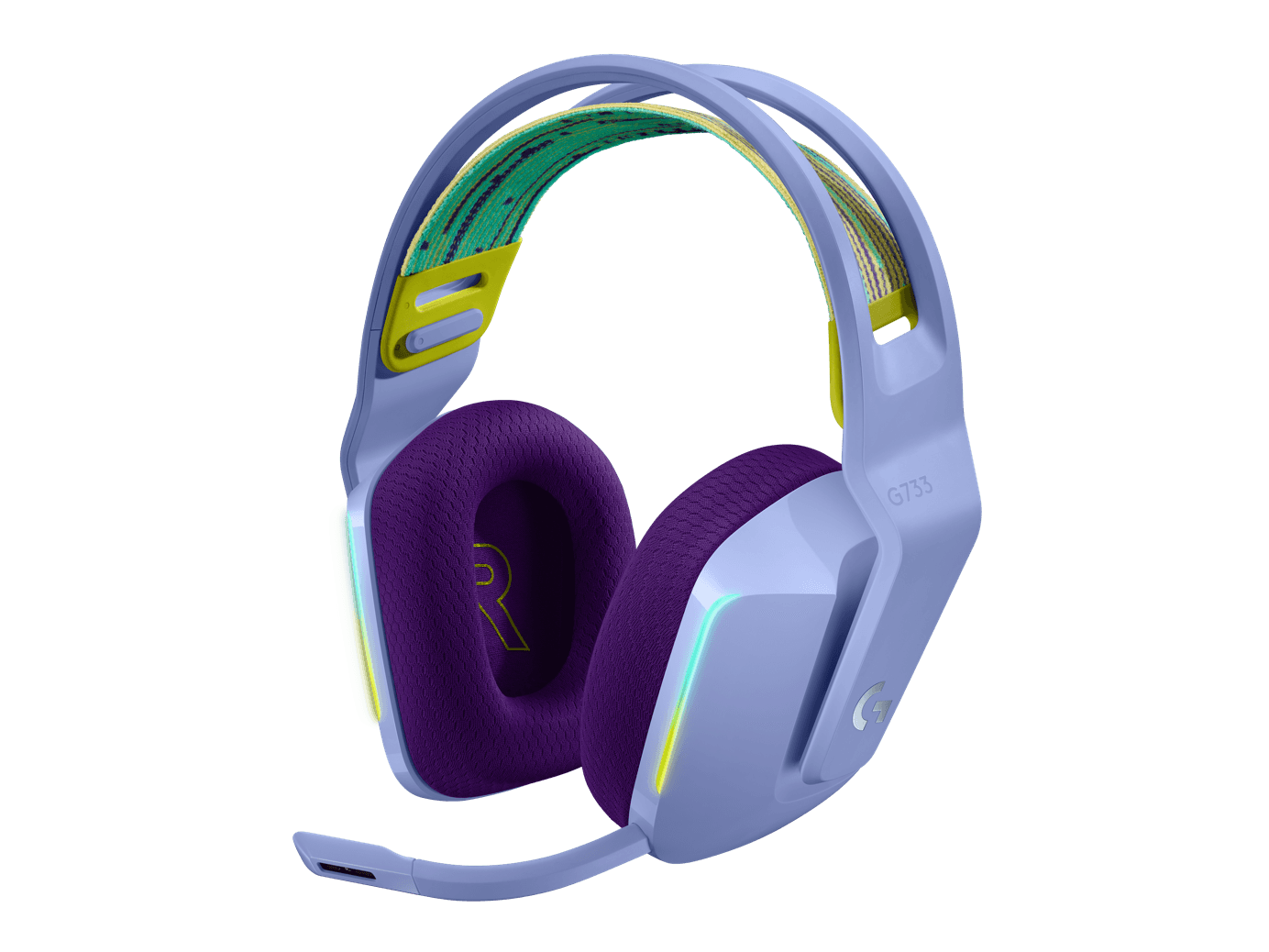 LOGITECH G733 LIGHTSPEED HEADSET LILAC