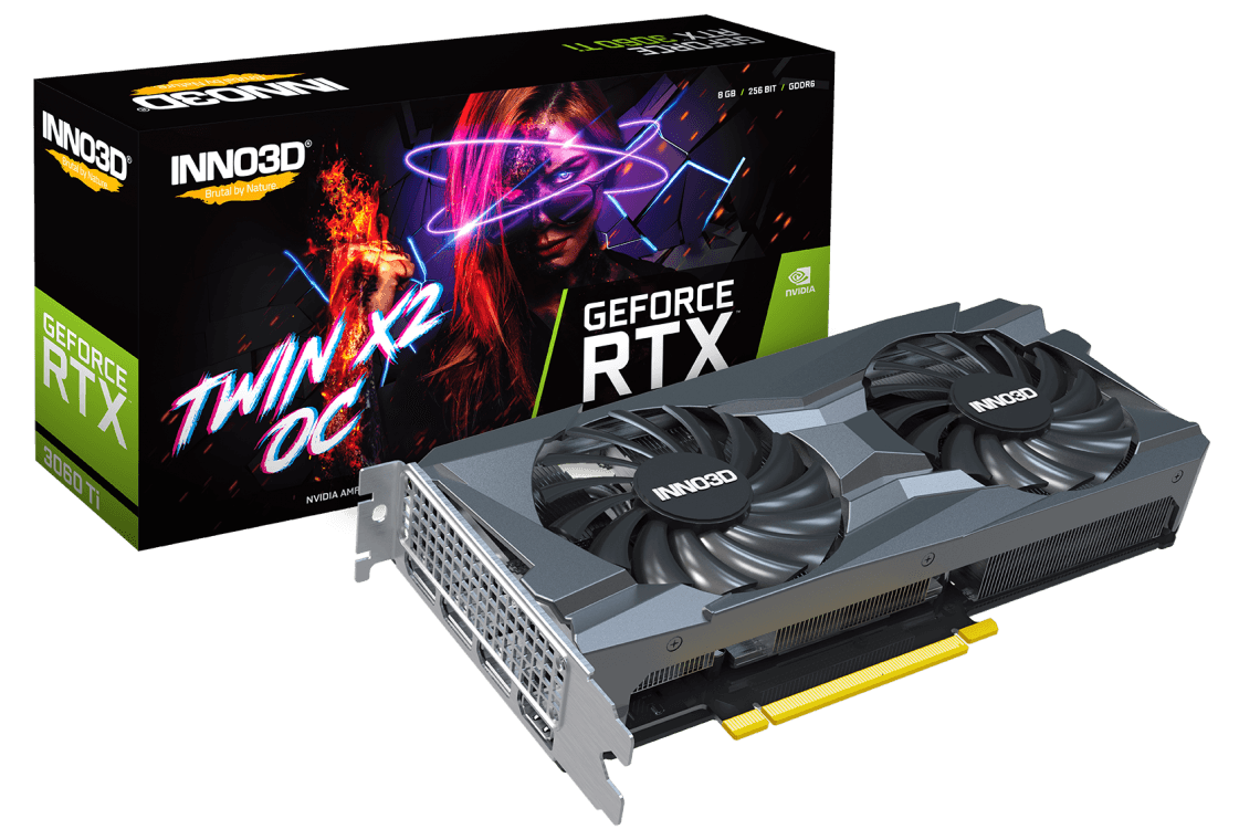 INNO 3D GEFORCE RTX3060Ti TWIN X2 OC 8GB GDDR6