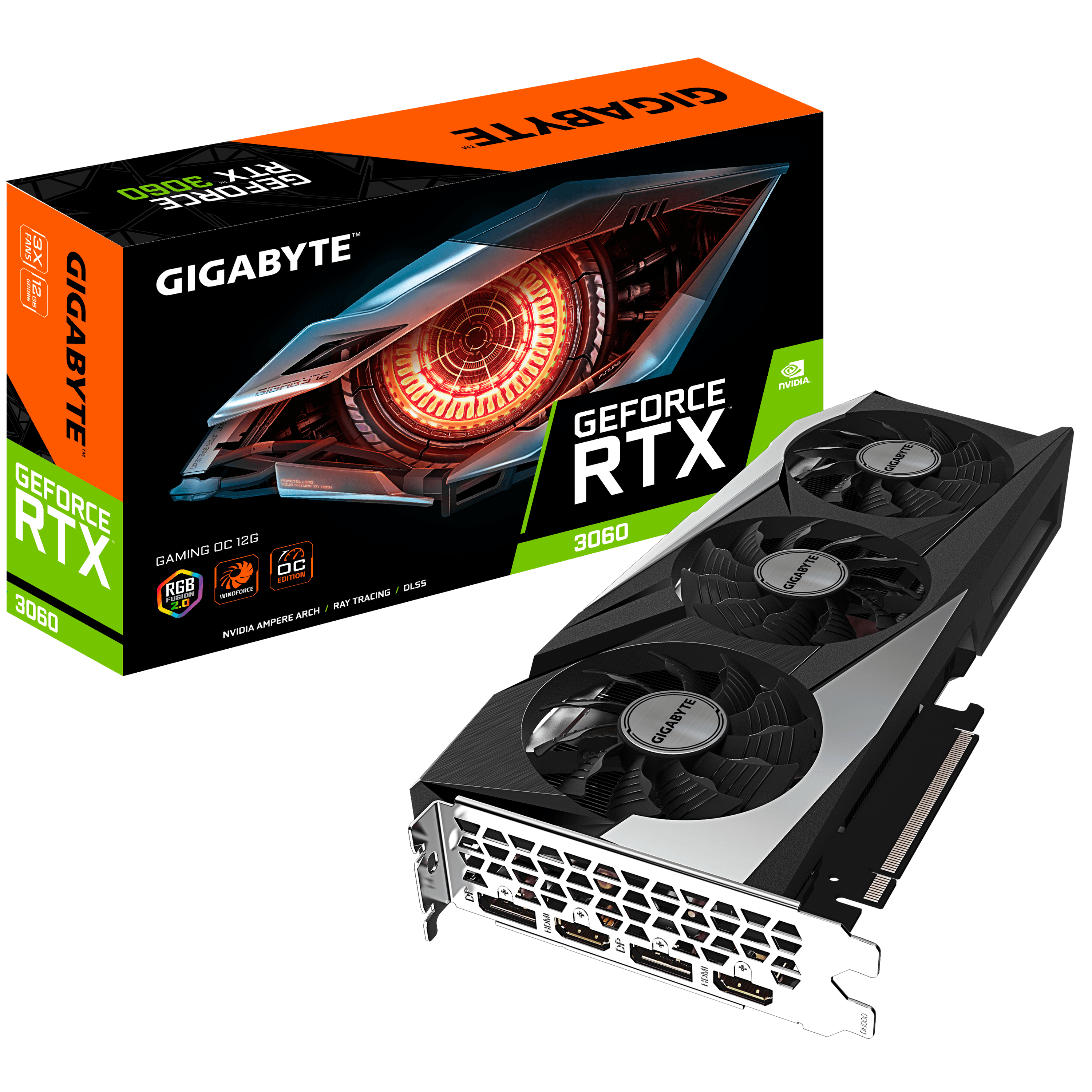 GIGABYTE RTX3060 GAMING OC 12G