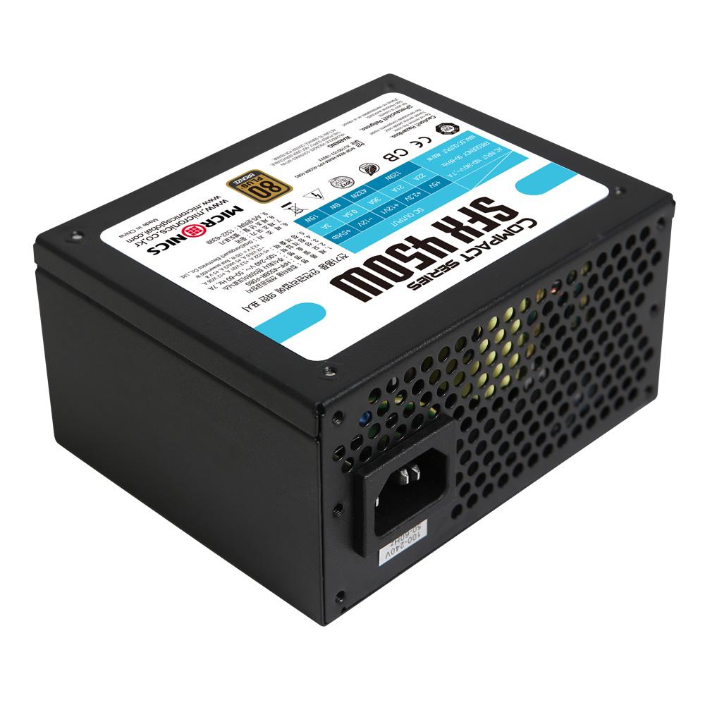 MICRONICS COMPACT SERIES 450W SFX 80PLUS BRONZE