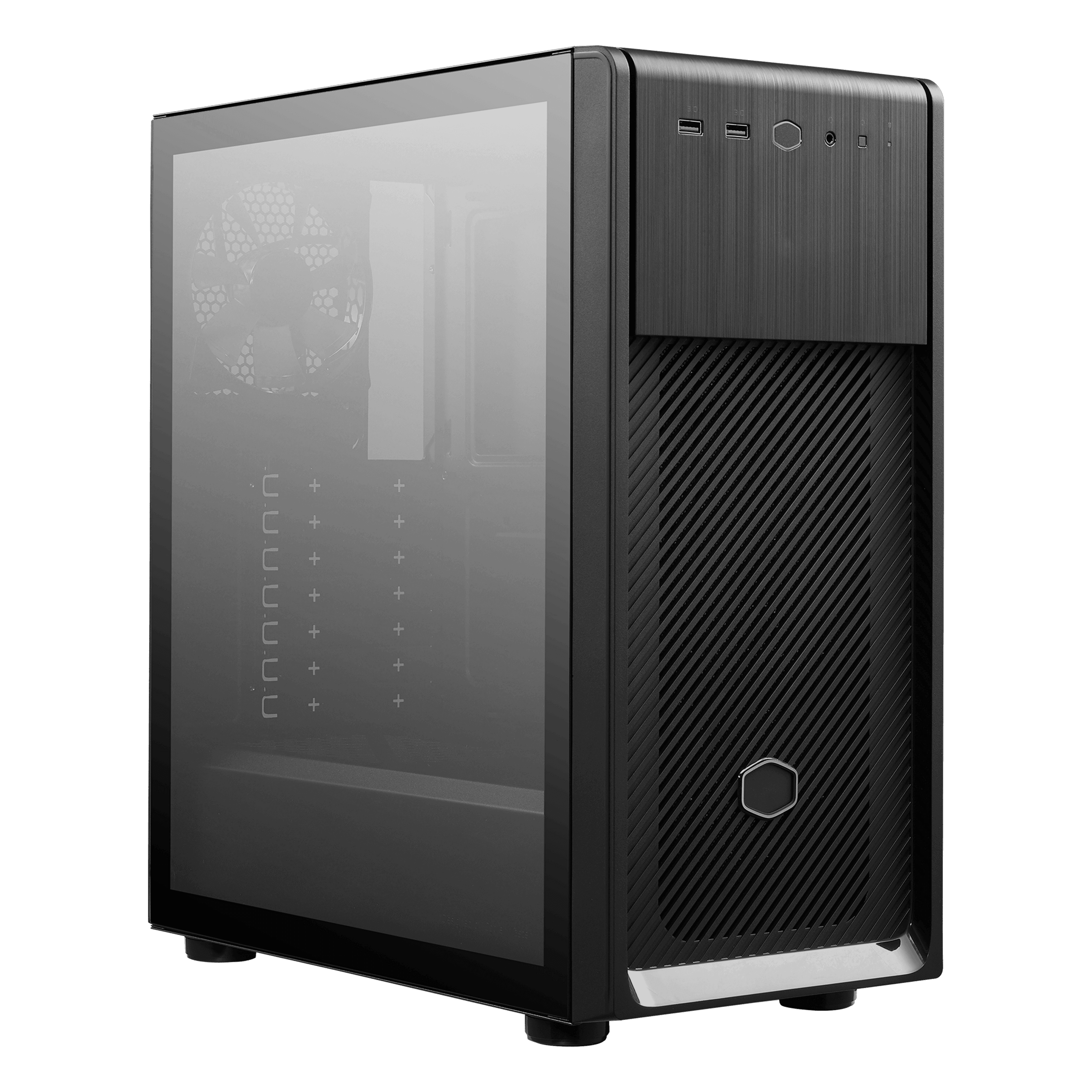 Cooler Master MASTER E500 W/O ODD TG PANEL CASE BLACK
