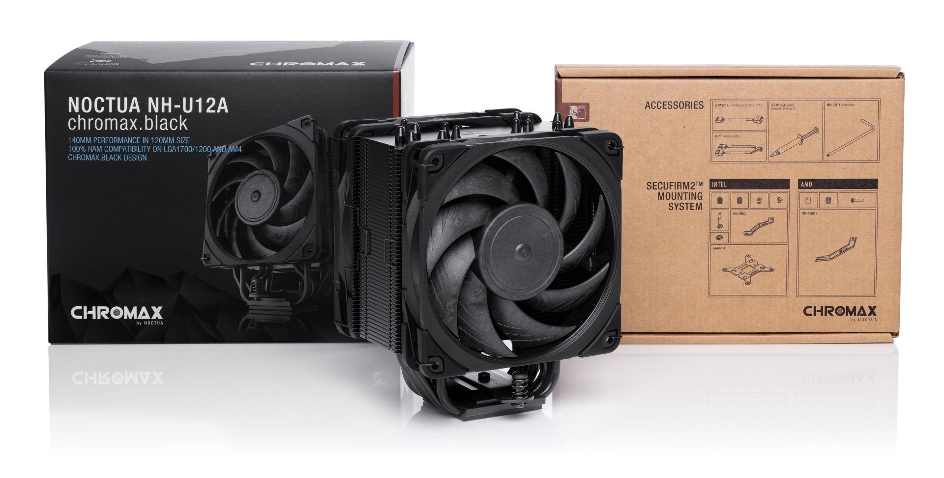 NOCTUA NH-U12A CHROMAX.BLACK