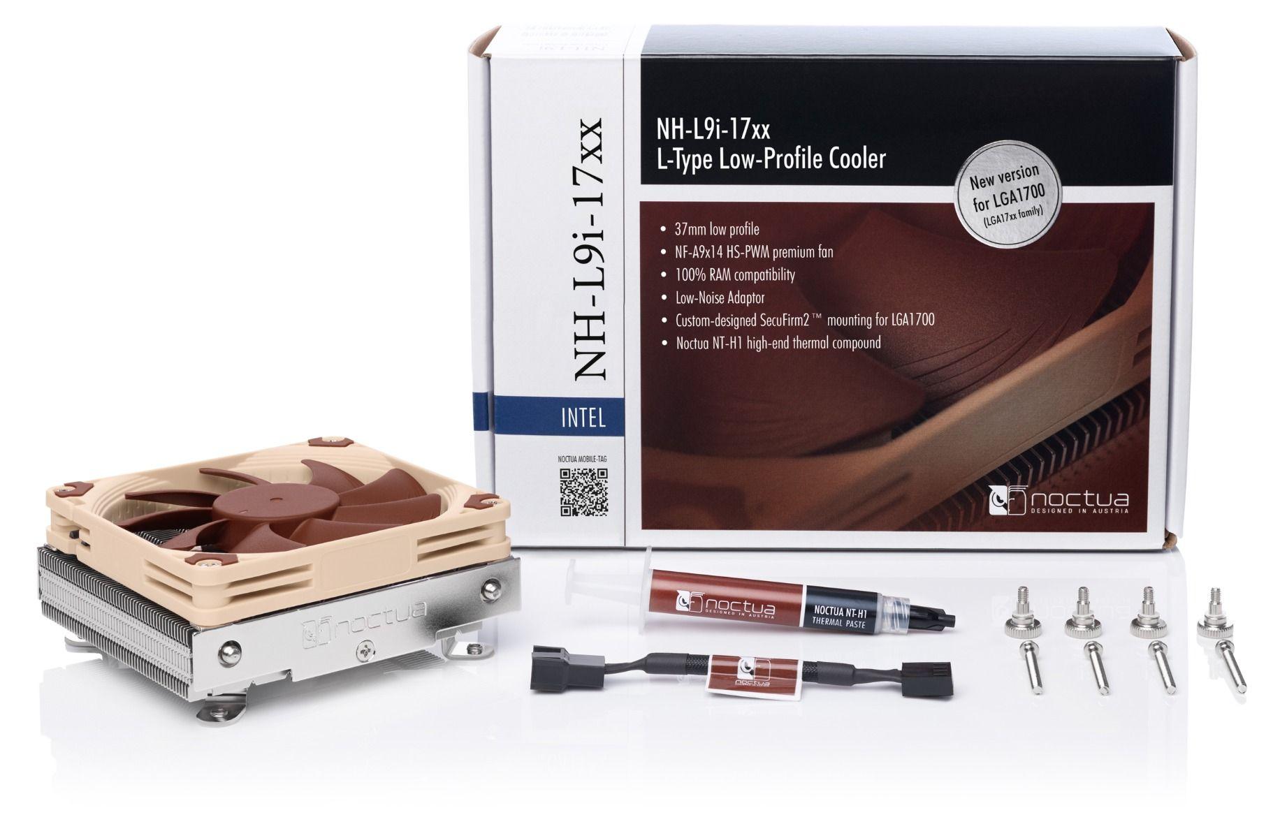 NOCTUA NH-L9i 17xx L-TYPE COOLER FOR INTEL LGA1700